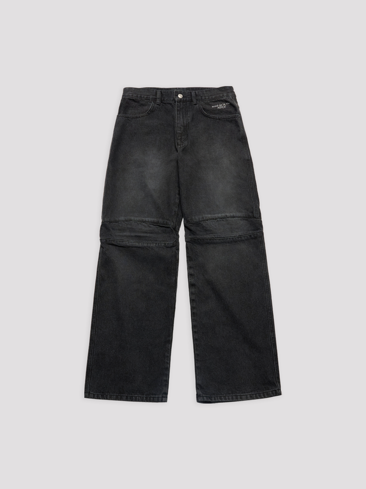 아크메드라비(ACME DE LA VIE) BIKER DENIM PANTS