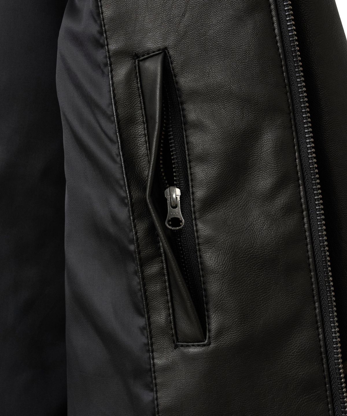 핍스 모터사이클(PHYPS MOTORCYCLE) Aging Washed Leather Single Rider Jacket Black