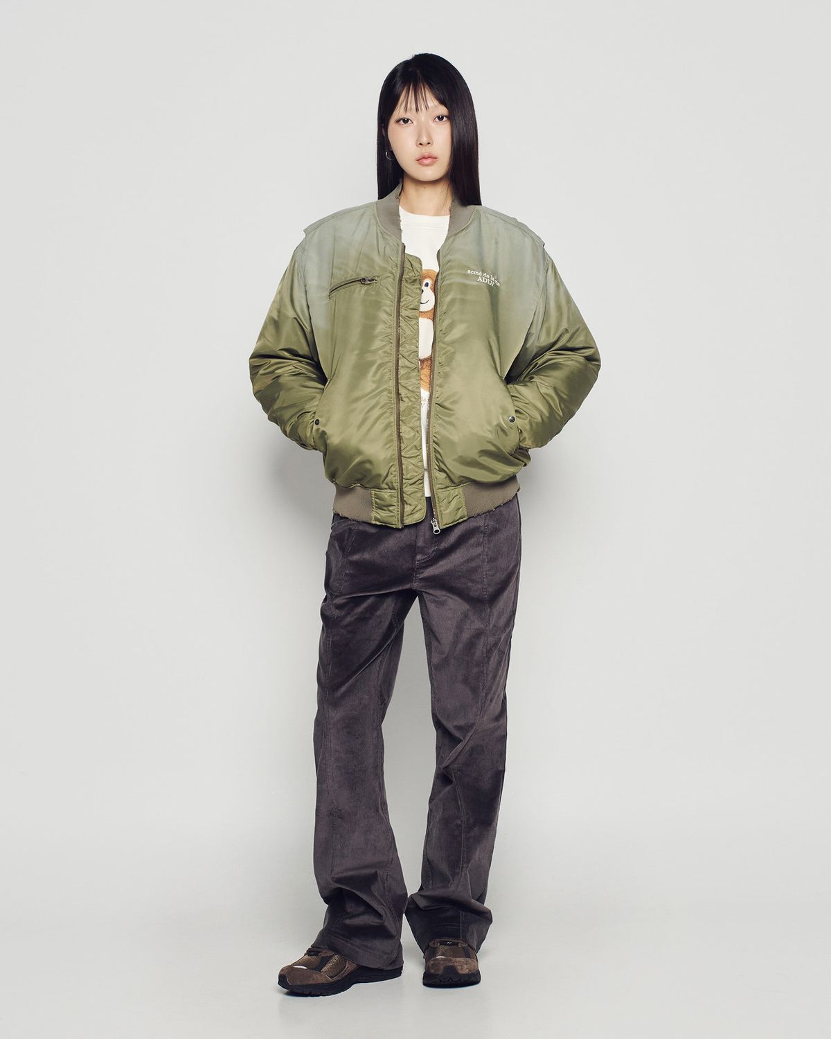아크메드라비(ACME DE LA VIE) WOMAN CORDUROY BOOTS CUT PANTS