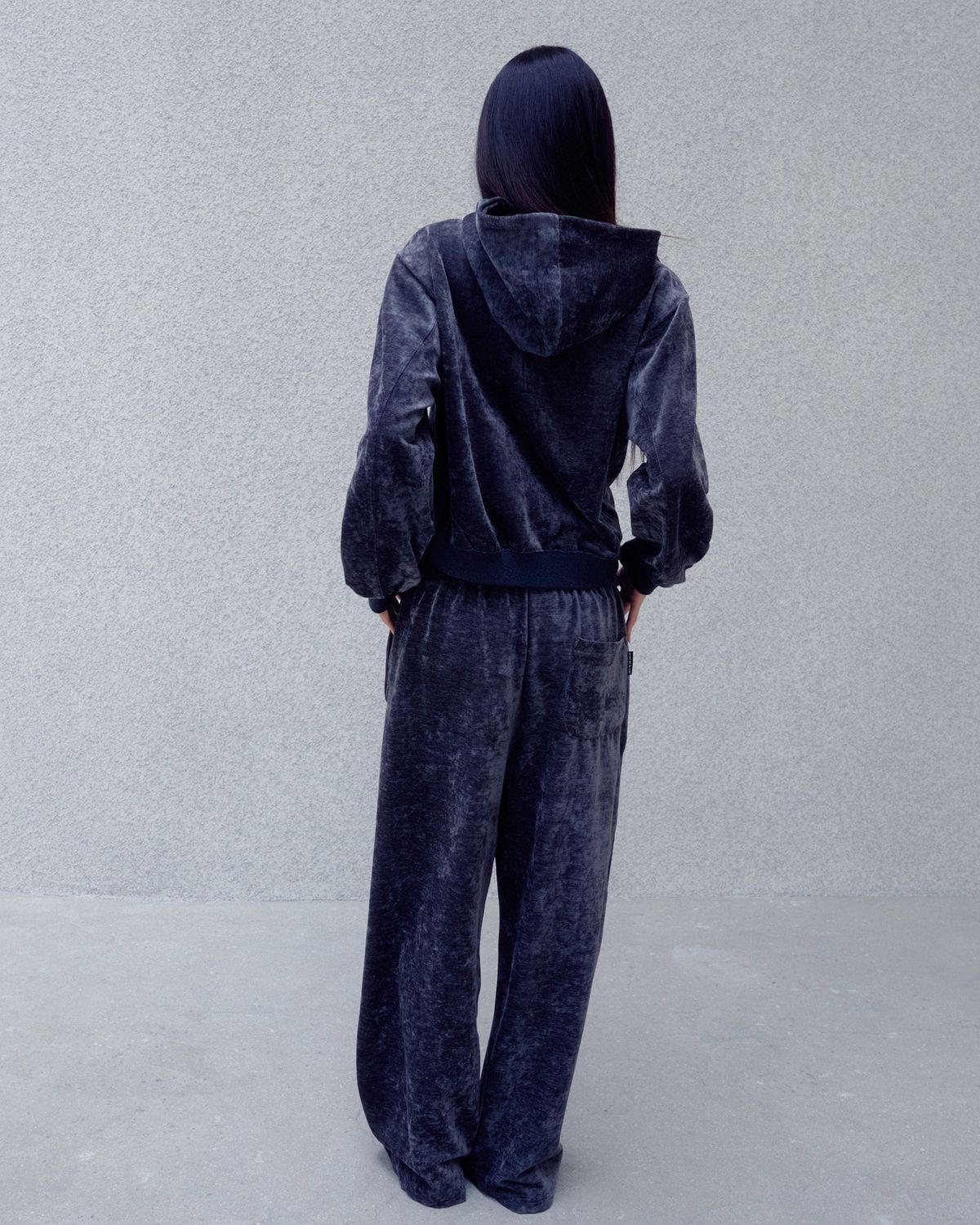 아크메드라비(ACME DE LA VIE) WOMAN VELOUR WIDE PANTS