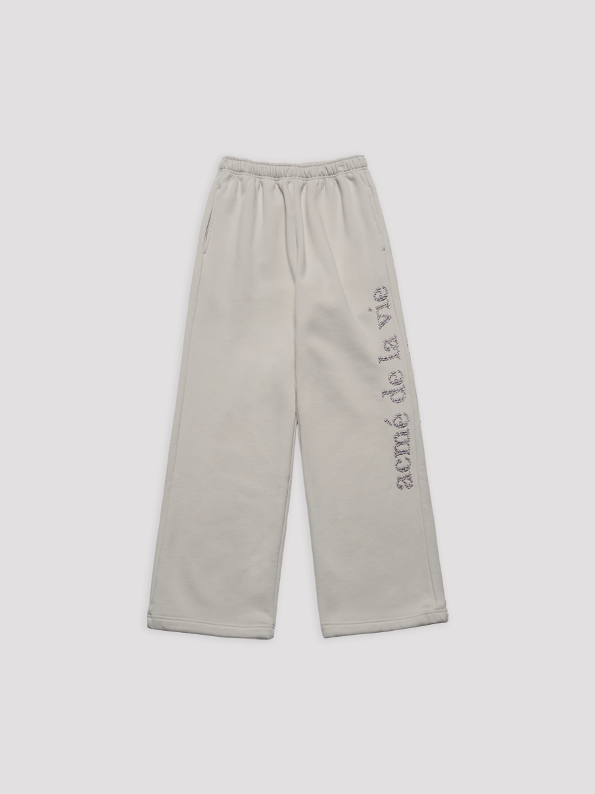 아크메드라비(ACME DE LA VIE) NOISY EMBO BASIC LOGO NAPPING PANTS