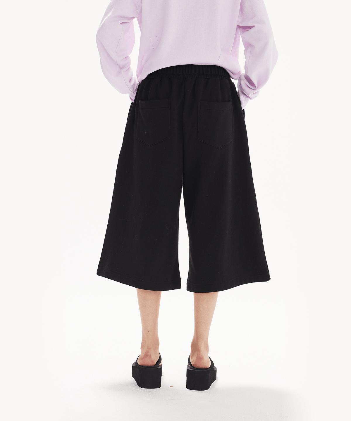 레인지(RANGE) 저지 버뮤다 팬츠 (블랙)