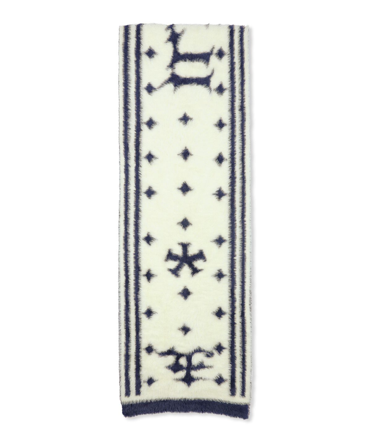 엑스톤즈(XTONZ) XF019 루프 리버시블 소프트 헤어리 머플러 (NAVY)