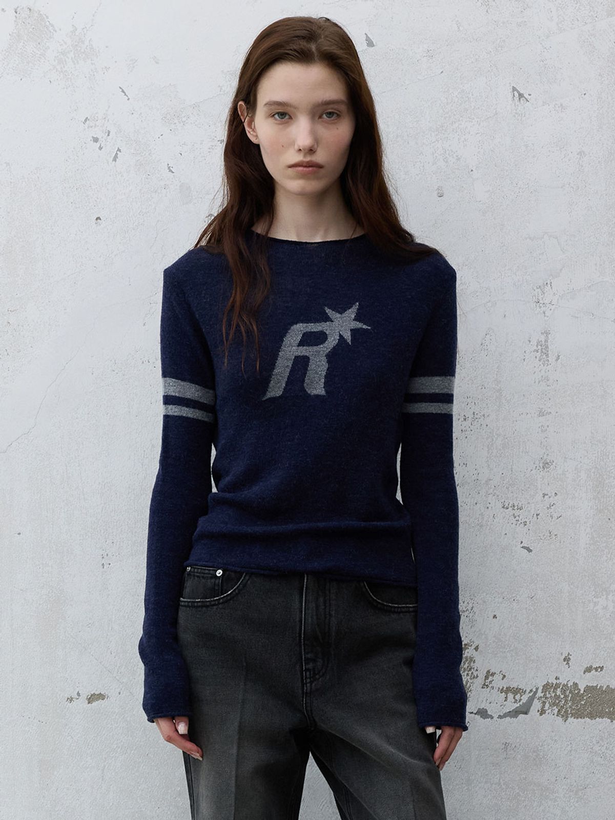 레이브(RAIVE) Alpaca Blended Raive Knit Top VK6AP974_2color