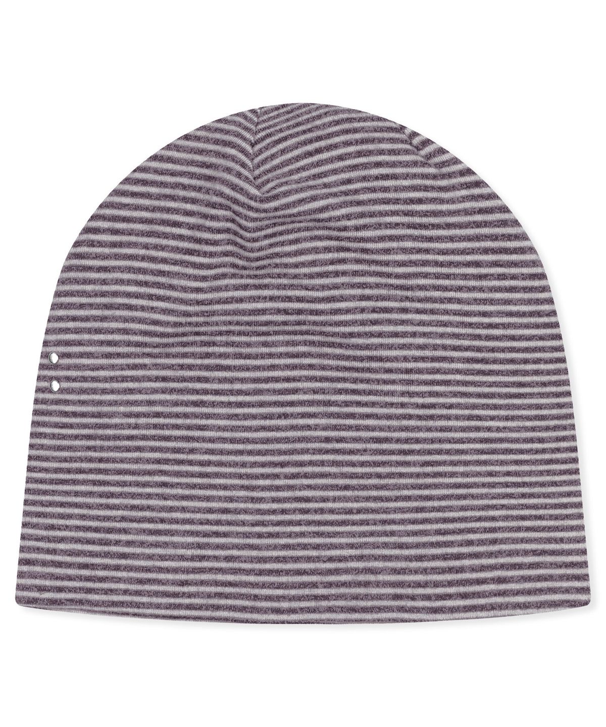 엑스톤즈(XTONZ) XF020 크로스 스터드 스트라이프 비니 (BURGUNDY/GRAY)