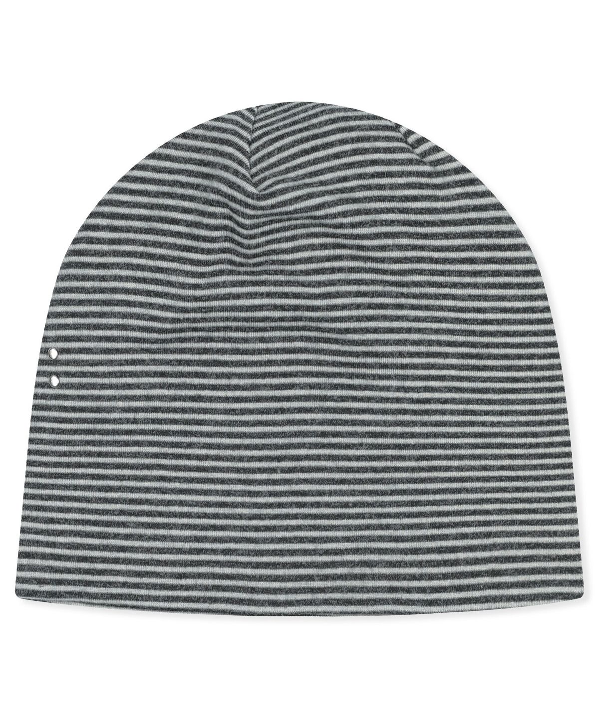 엑스톤즈(XTONZ) XF020 크로스 스터드 스트라이프 비니 (BLACK/GRAY)