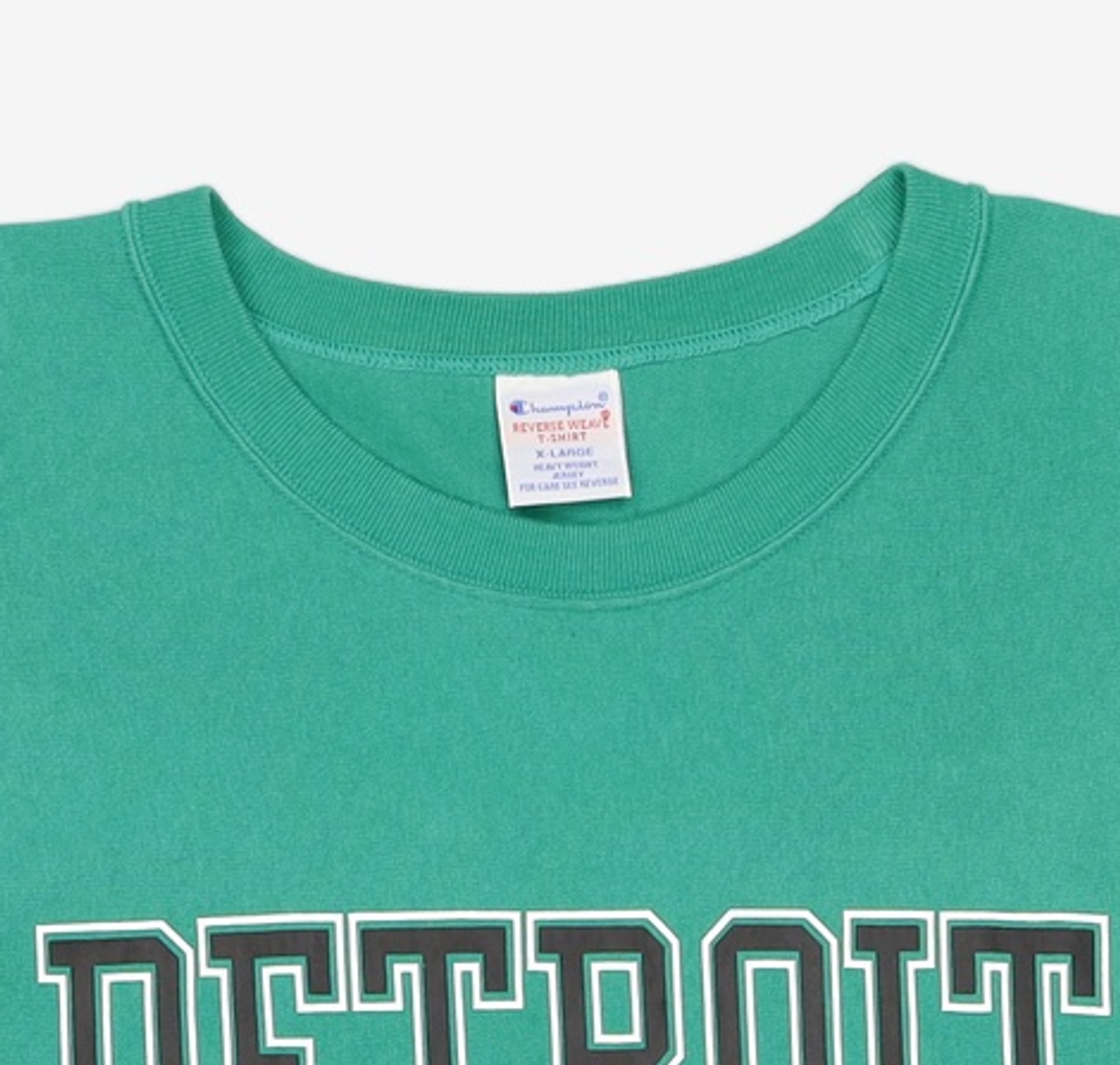 챔피온(CHAMPION) [ASIA] Reverse Weave® 094 Jersey 그래픽 반팔티셔츠 (LIGHT GREEN) CKTS3E034E1 XL