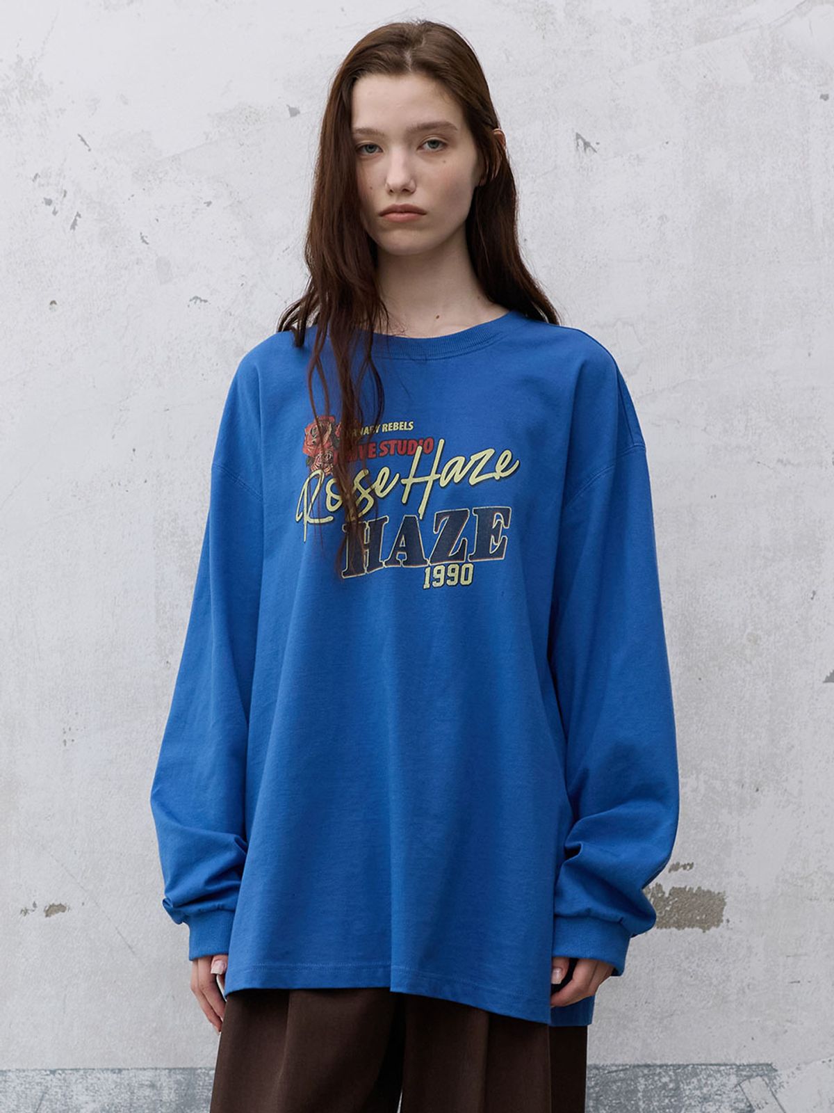 레이브(RAIVE) Haze Long Sleeve T-shirts VW6AE861_2color