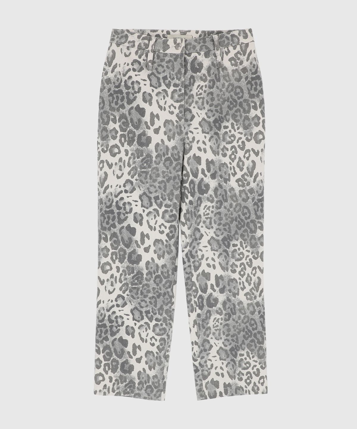 시그레이트(SIGREAT) LEOPARD STRAIGHT PANTS_IVORY