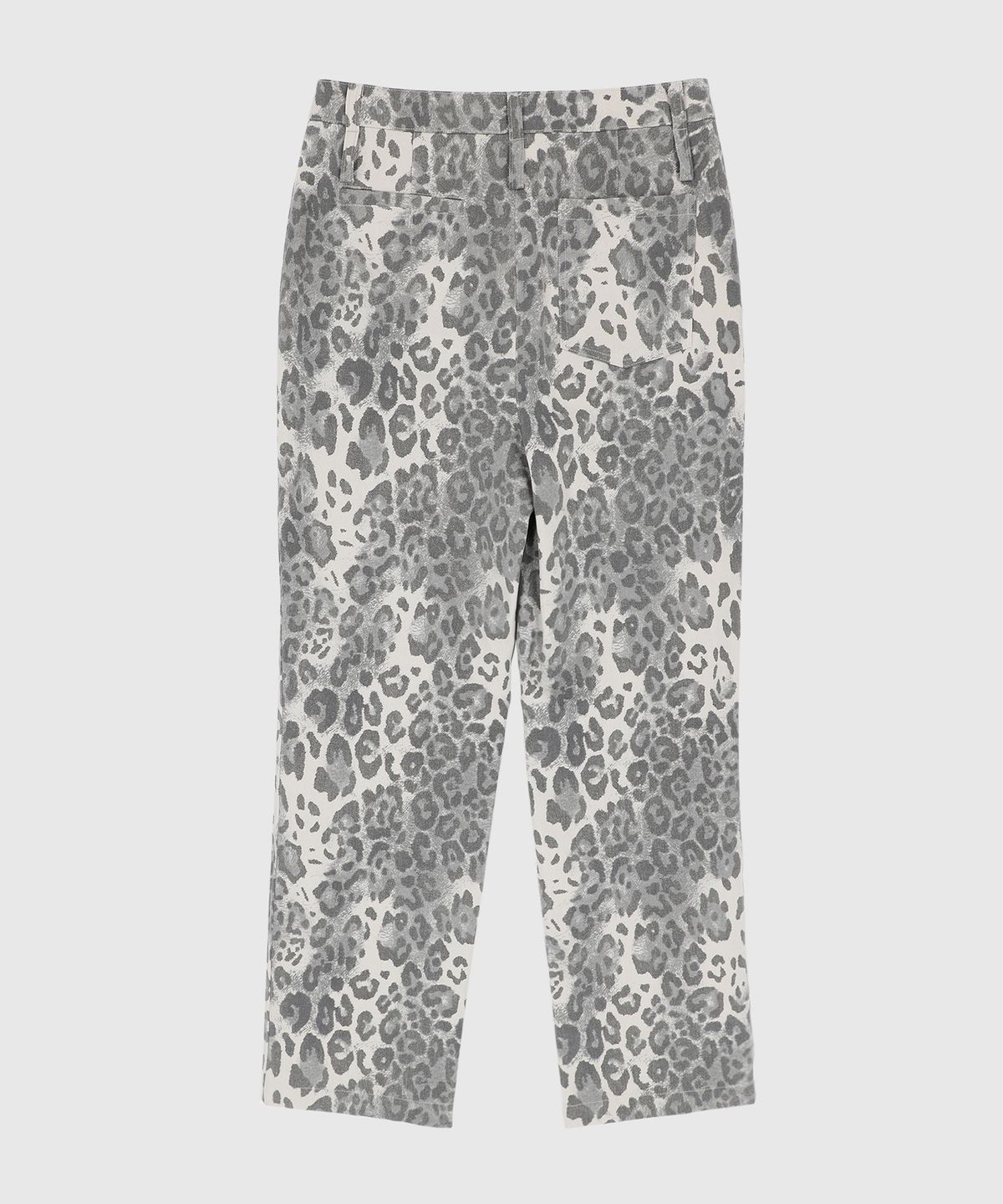 시그레이트(SIGREAT) LEOPARD STRAIGHT PANTS_IVORY