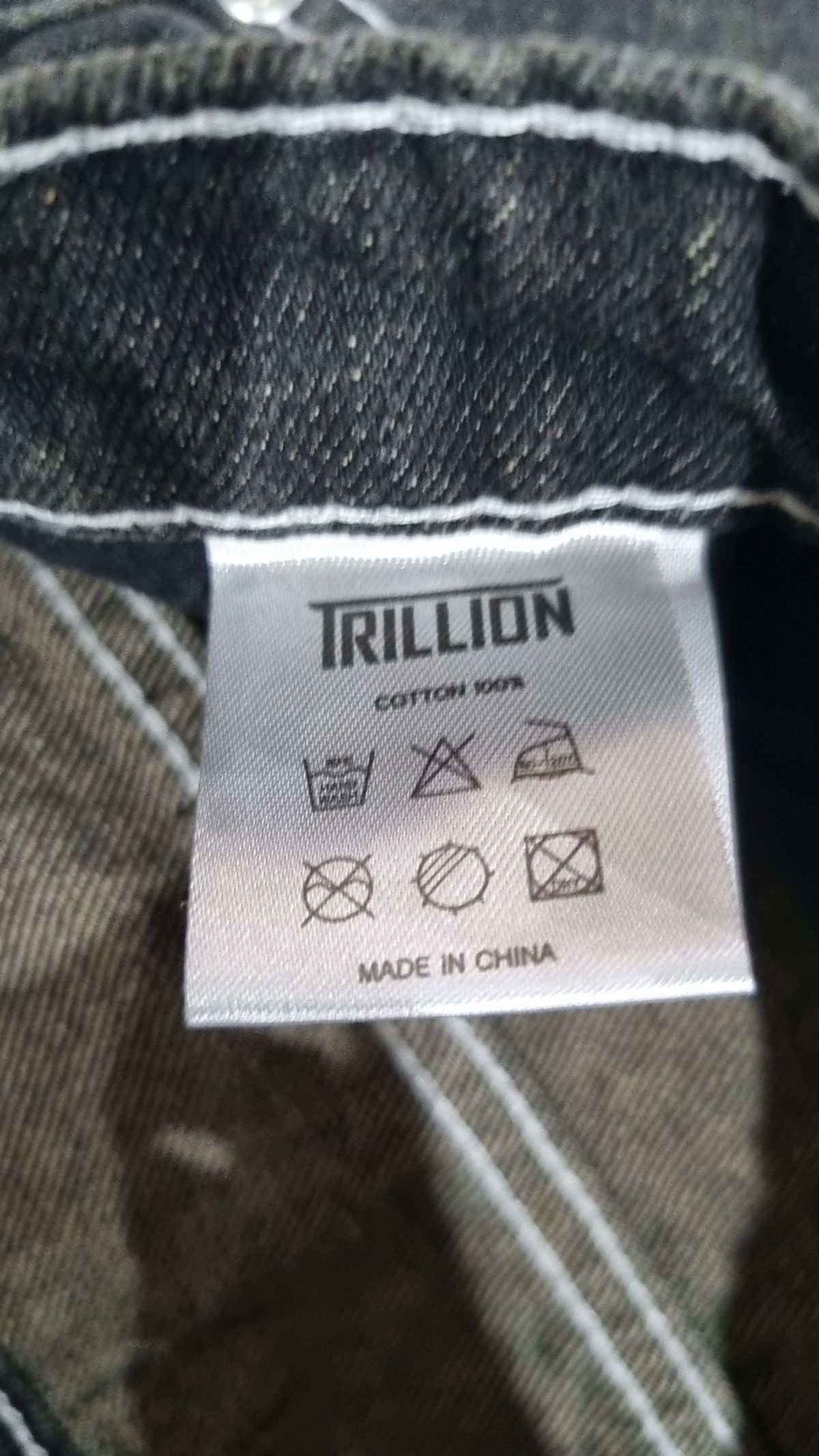 트릴리온(TRILLION) 청/데님 팬츠 L