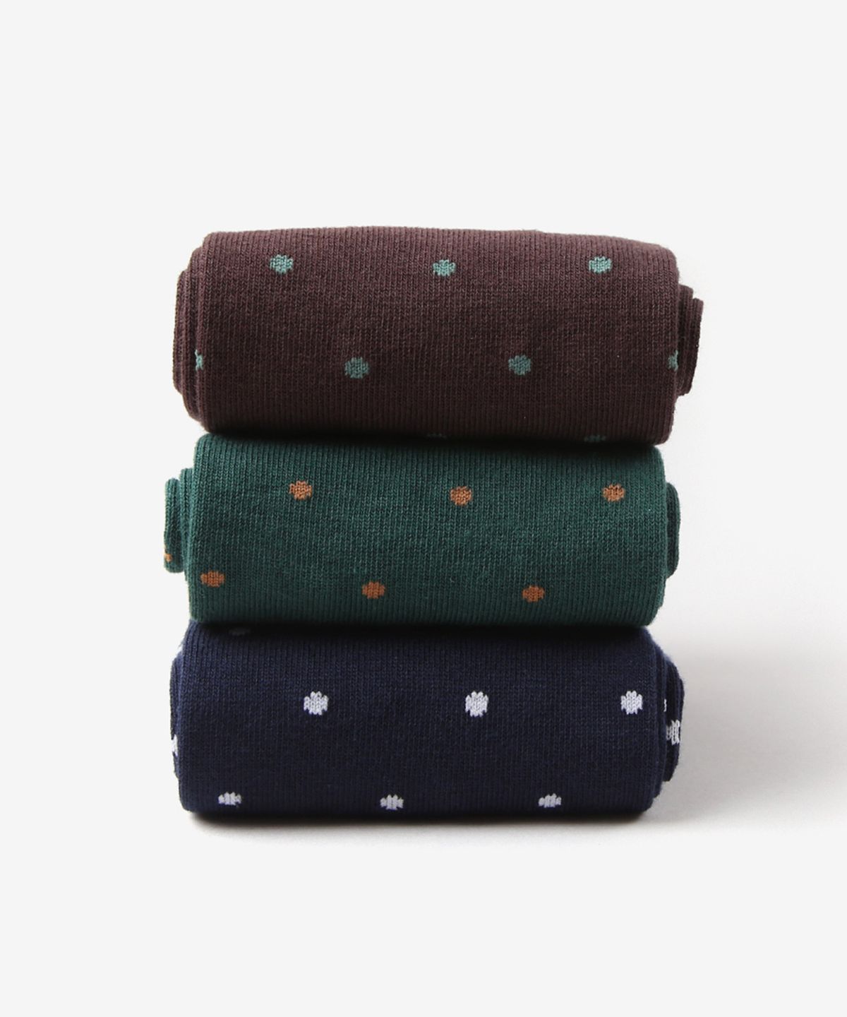 에첼(ETZEL) ETZ005 STAY UP 흘러내리지 않는 캐주얼 도트 패턴 정장 양말 (7 Colors)