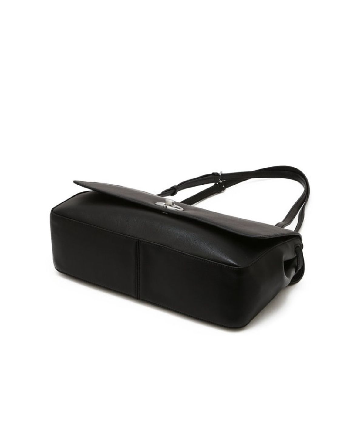 아떼 바네사브루노(ATHE VANESSABRUNO) [LEJOUR] 블랙 레더 르주르 숄더백 M AABA6F300BK