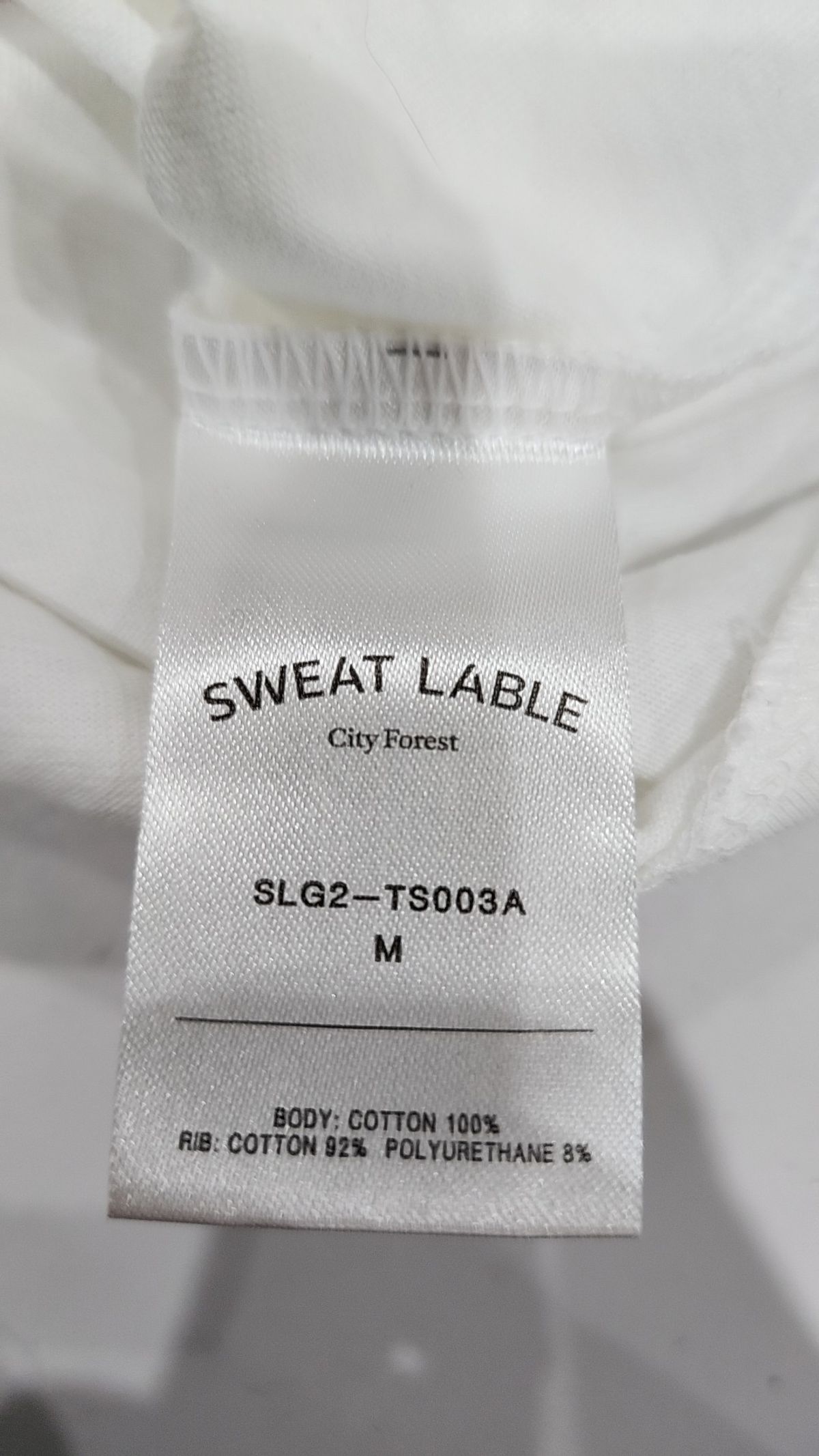 스웻레이블(SWEAT LABLE) 반소매 티셔츠 M