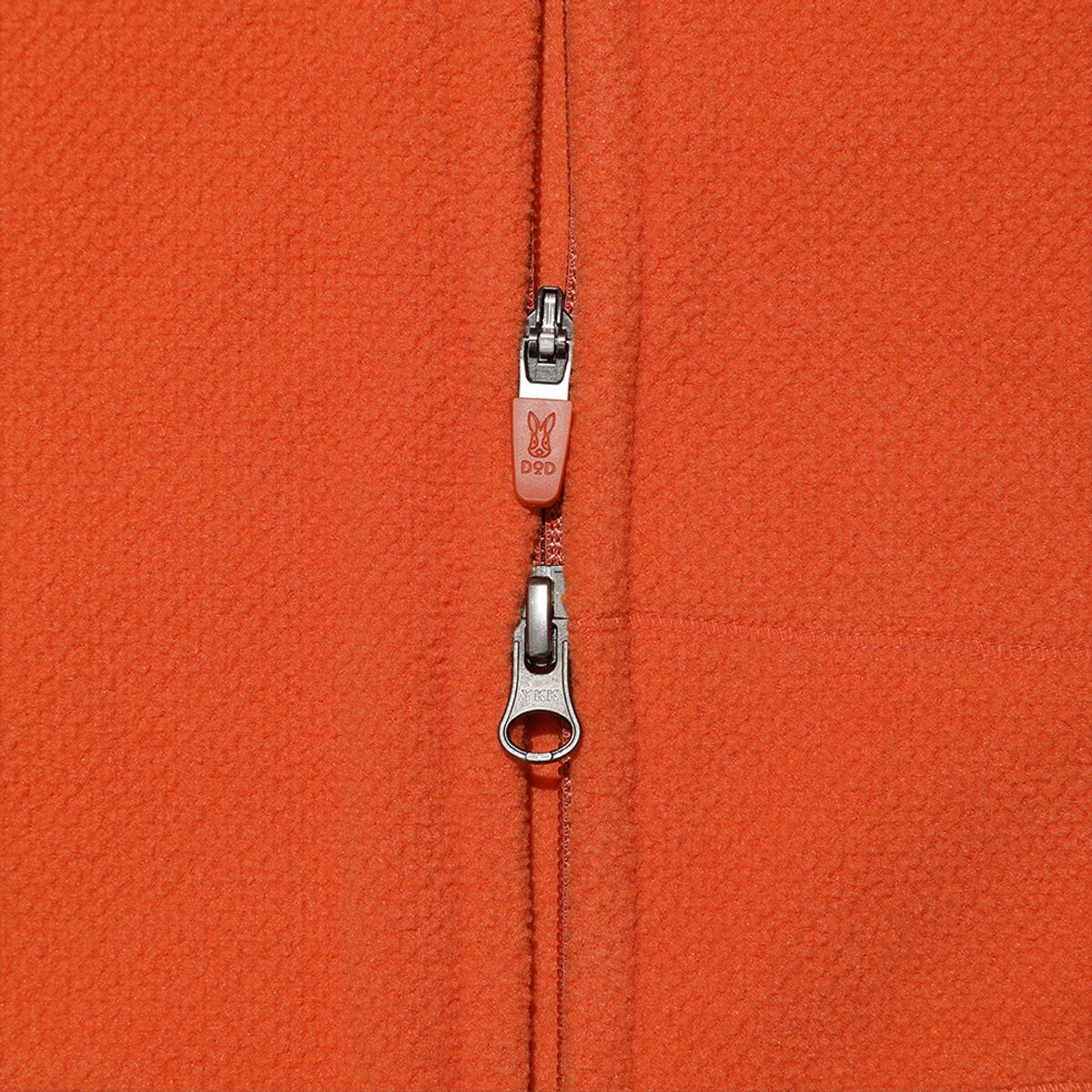 디오디(DOD) 그리드 플리스 후드 자켓(ORANGE)
