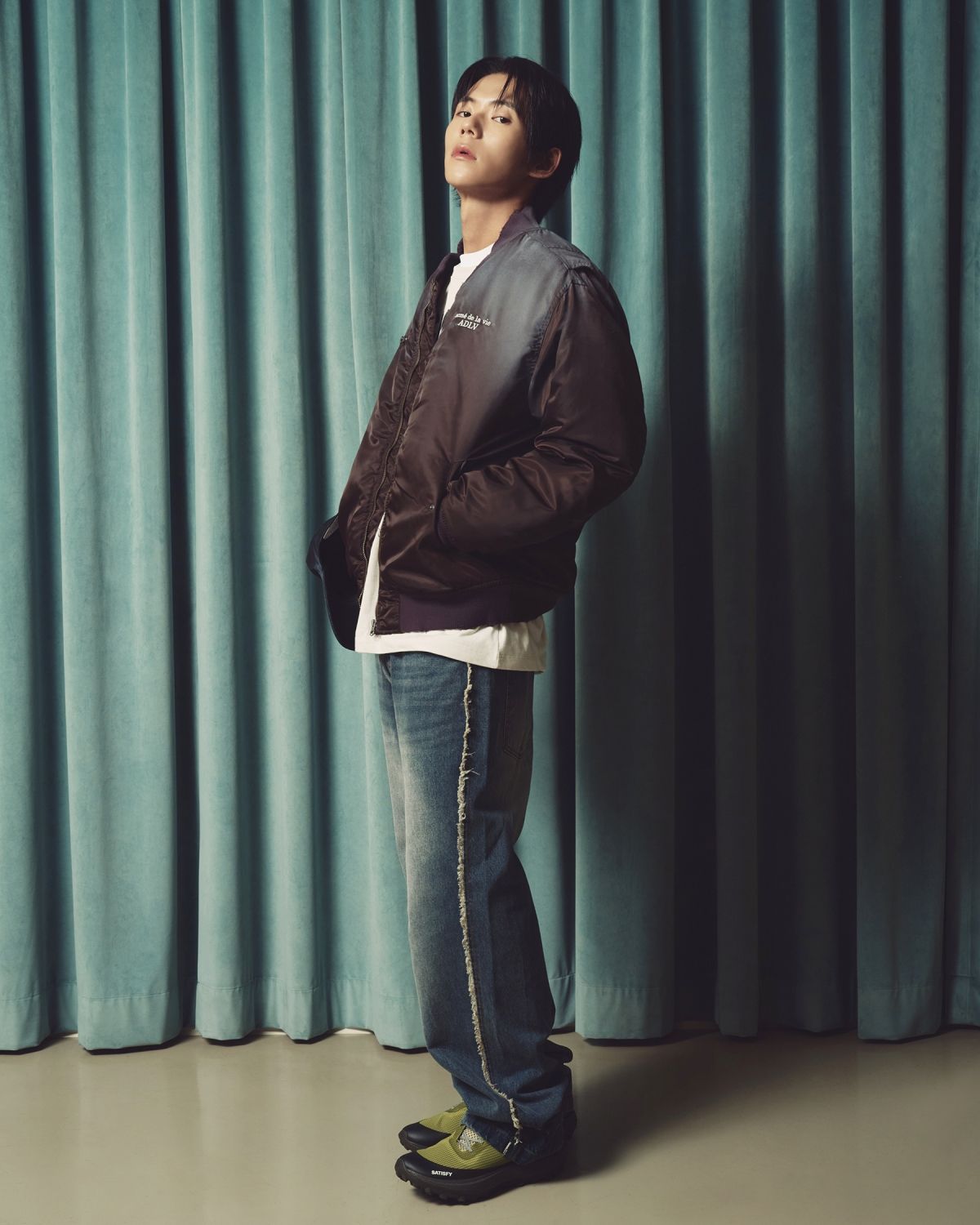 아크메드라비(ACME DE LA VIE) WASHED MA-1 JACKET