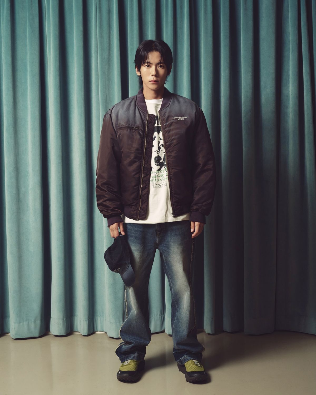 아크메드라비(ACME DE LA VIE) WASHED MA-1 JACKET