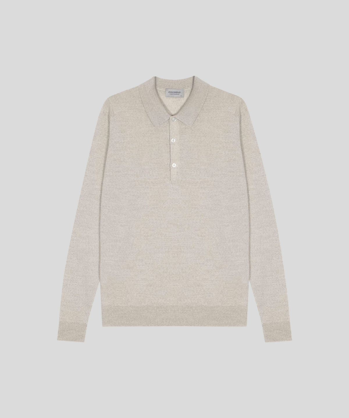 존 스메들리(JOHN SMEDLEY) BELPER Extra Fine Merino Wool Standard Fit Polo Knit Core 10 Colors