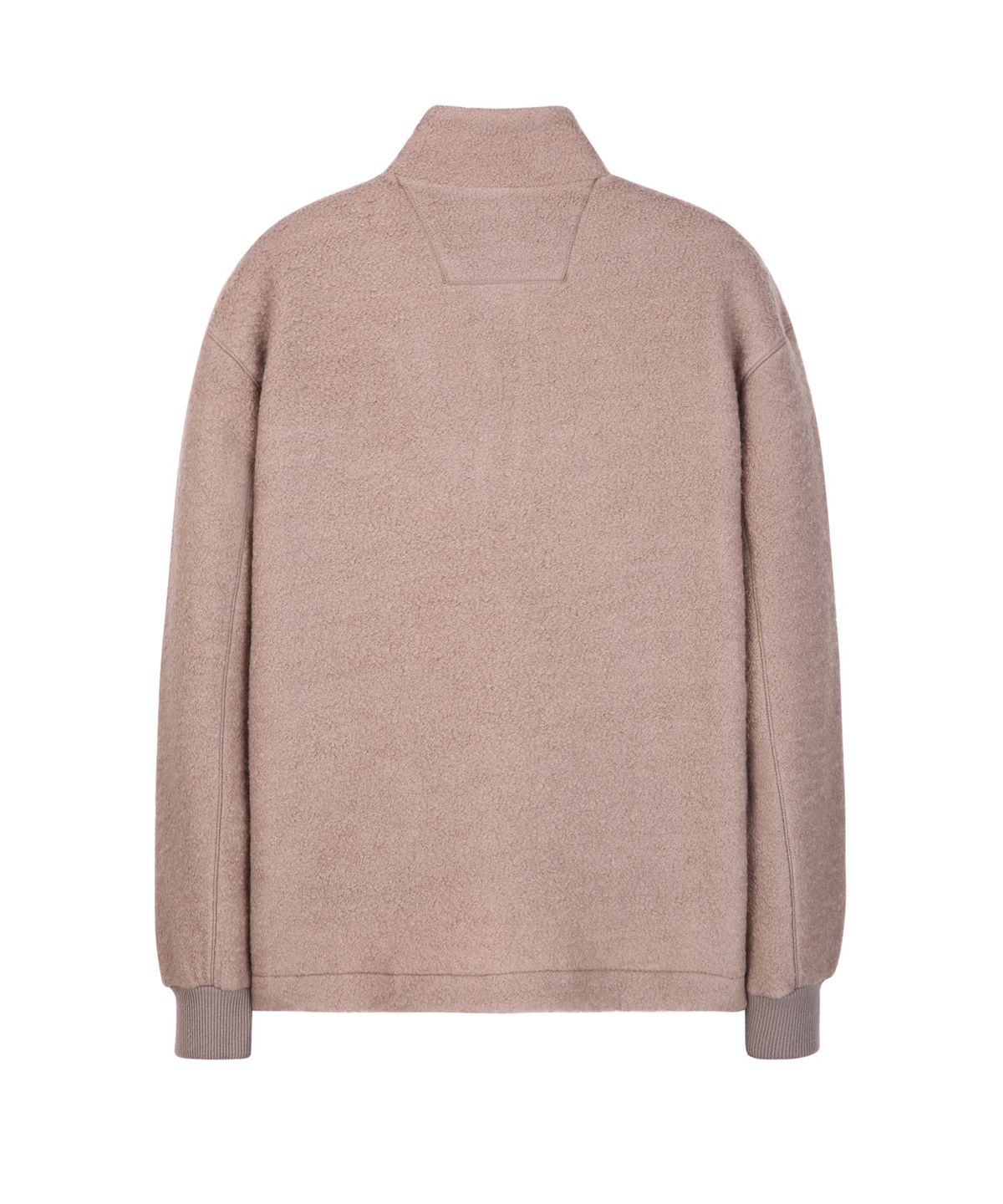 질스튜어트뉴욕 맨(JILLSTUART NEWYORK MEN) 울 블렌드 플리스 하프집업 스웻 셔츠 - 라이트브라운 (JNTS6D301W1)