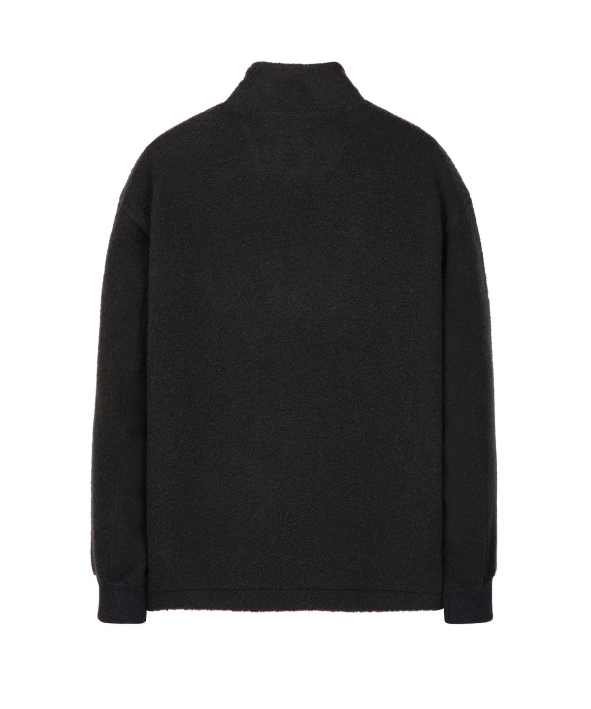 질스튜어트뉴욕 맨(JILLSTUART NEWYORK MEN) 울 블렌드 플리스 하프집업 스웻 셔츠 - 다크그레이 (JNTS6D302G3)