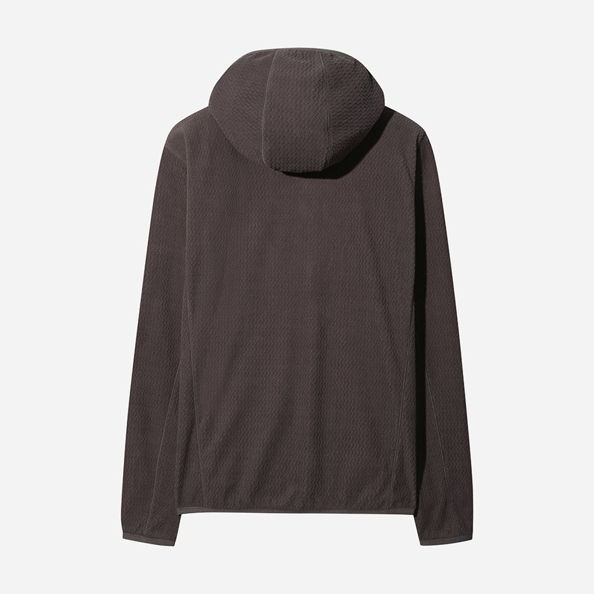 디오디(DOD) 웨이브 플리스 후드 풀오버(BROWN)