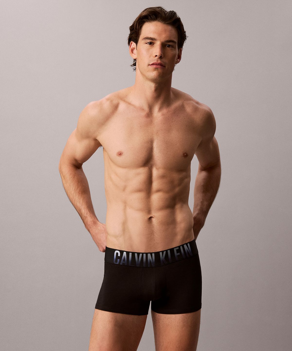 캘빈클라인 언더웨어(CALVIN KLEIN UNDERWEAR) 남성 인텐스 파워 코튼 스트레치 트렁크 3PK 멀티_NB46266D4