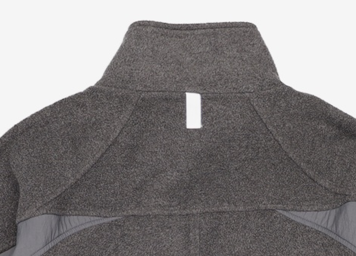 노매뉴얼(NOMANUAL) T.S FLEECE JACKET - CHARCOAL XL