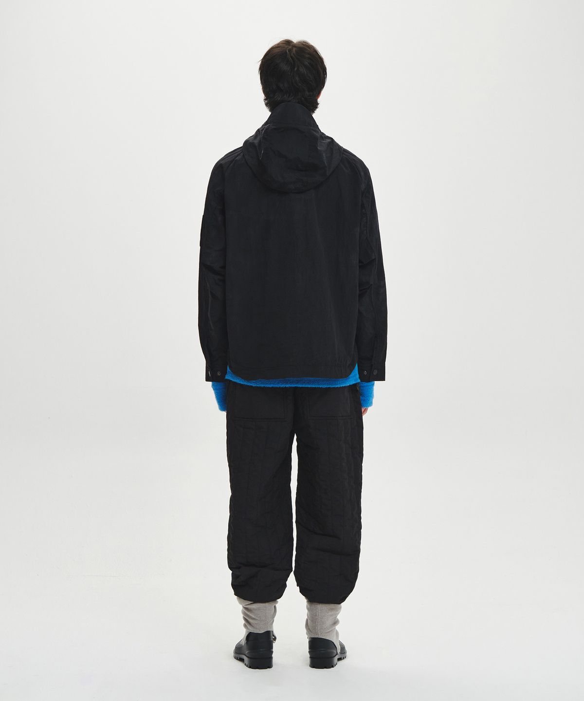 힐리먼트(HELEMENT) 게일 왁스 웨이딩 자켓 (BLACK)