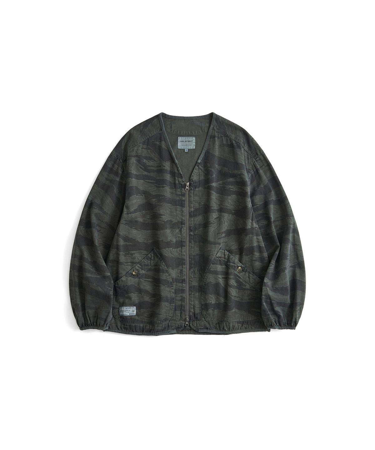 힐리먼트(HELEMENT) 피그먼트 릿지 자켓 (CAMO)