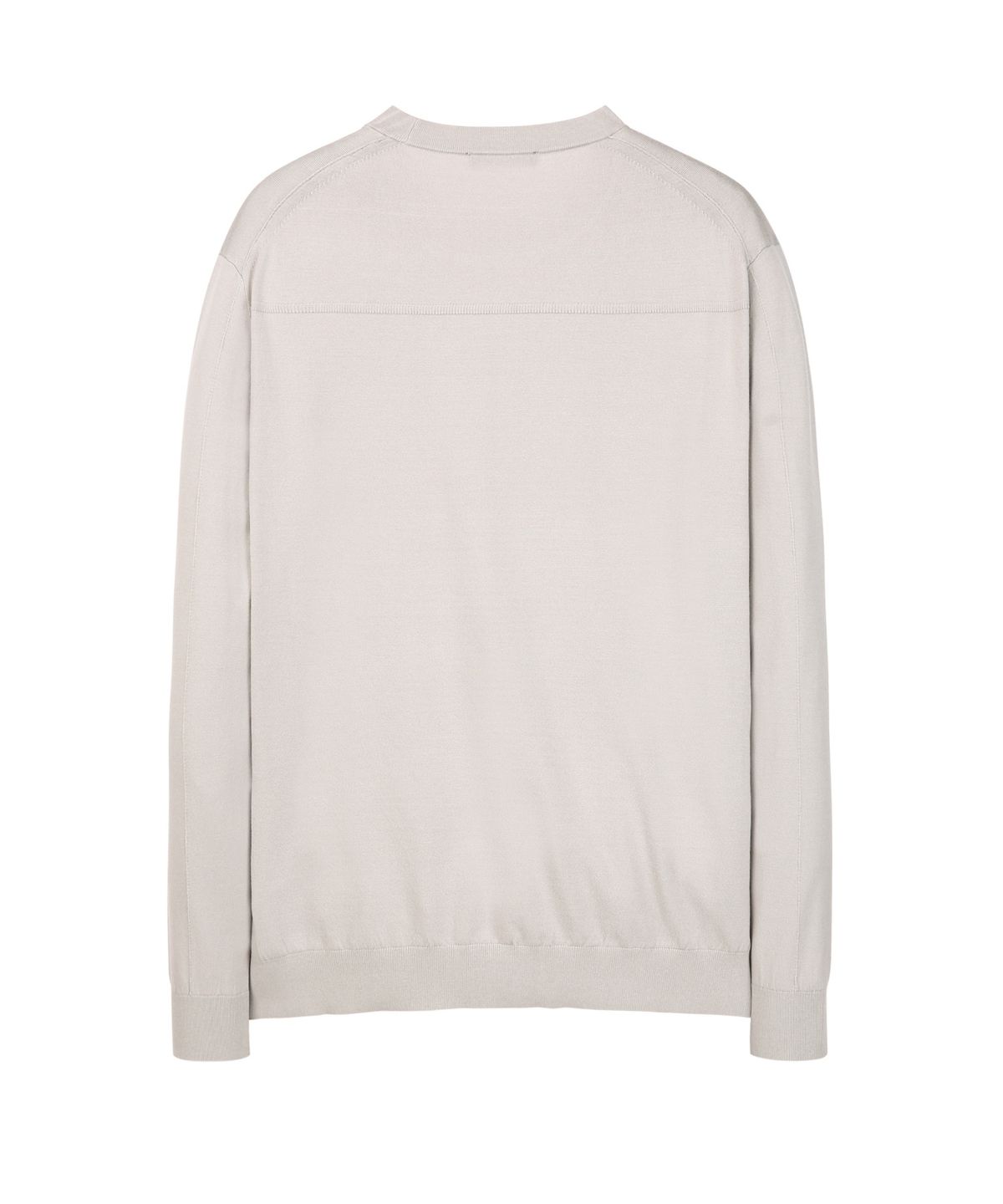 질스튜어트뉴욕 맨(JILLSTUART NEWYORK MEN) 실키터치 크루넥 베이직 니트  - 그레이 (JNSW6C102G2)