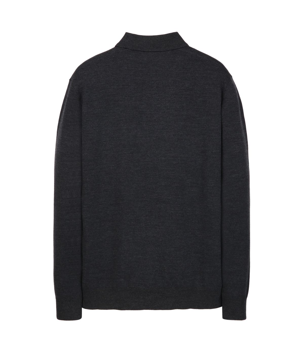 질스튜어트뉴욕 맨(JILLSTUART NEWYORK MEN) 카라 롱슬리브 니트 - 차콜그레이 (JNSW6D102CG)