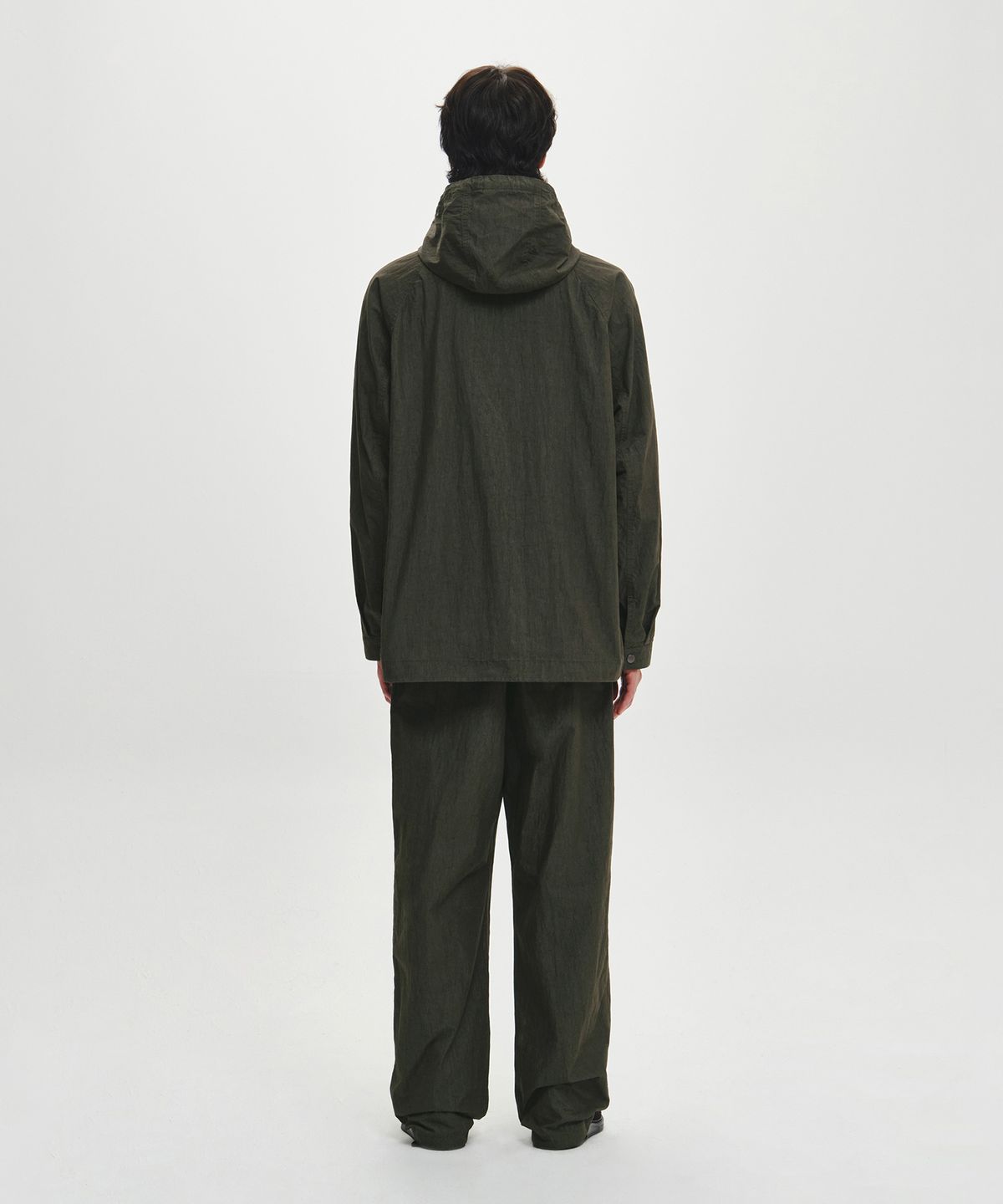 힐리먼트(HELEMENT) 라이언 후드 아노락 자켓 (KHAKI)