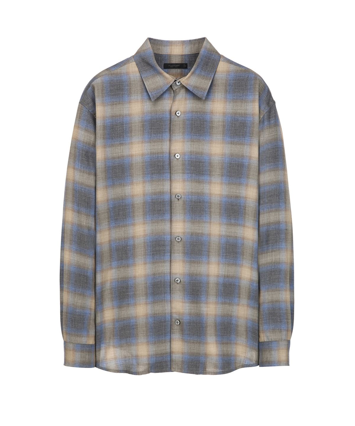 질스튜어트뉴욕 맨(JILLSTUART NEWYORK MEN) 옴브레 체크 셔츠 - 인디고블루 (JNSH6C005B3)