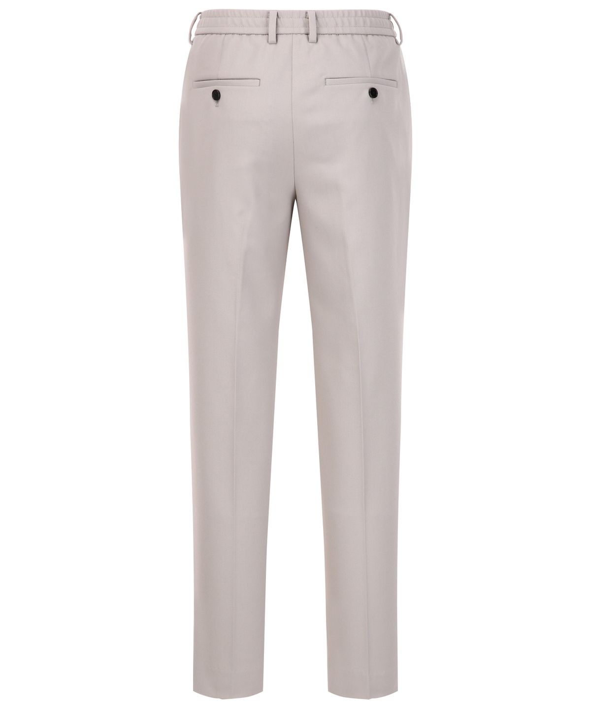 질스튜어트뉴욕 맨(JILLSTUART NEWYORK MEN) [TAPERED FIT]  컴포트 투턱 테이퍼드 팬츠 - 라이트그레이 (JNPA6C104G1)