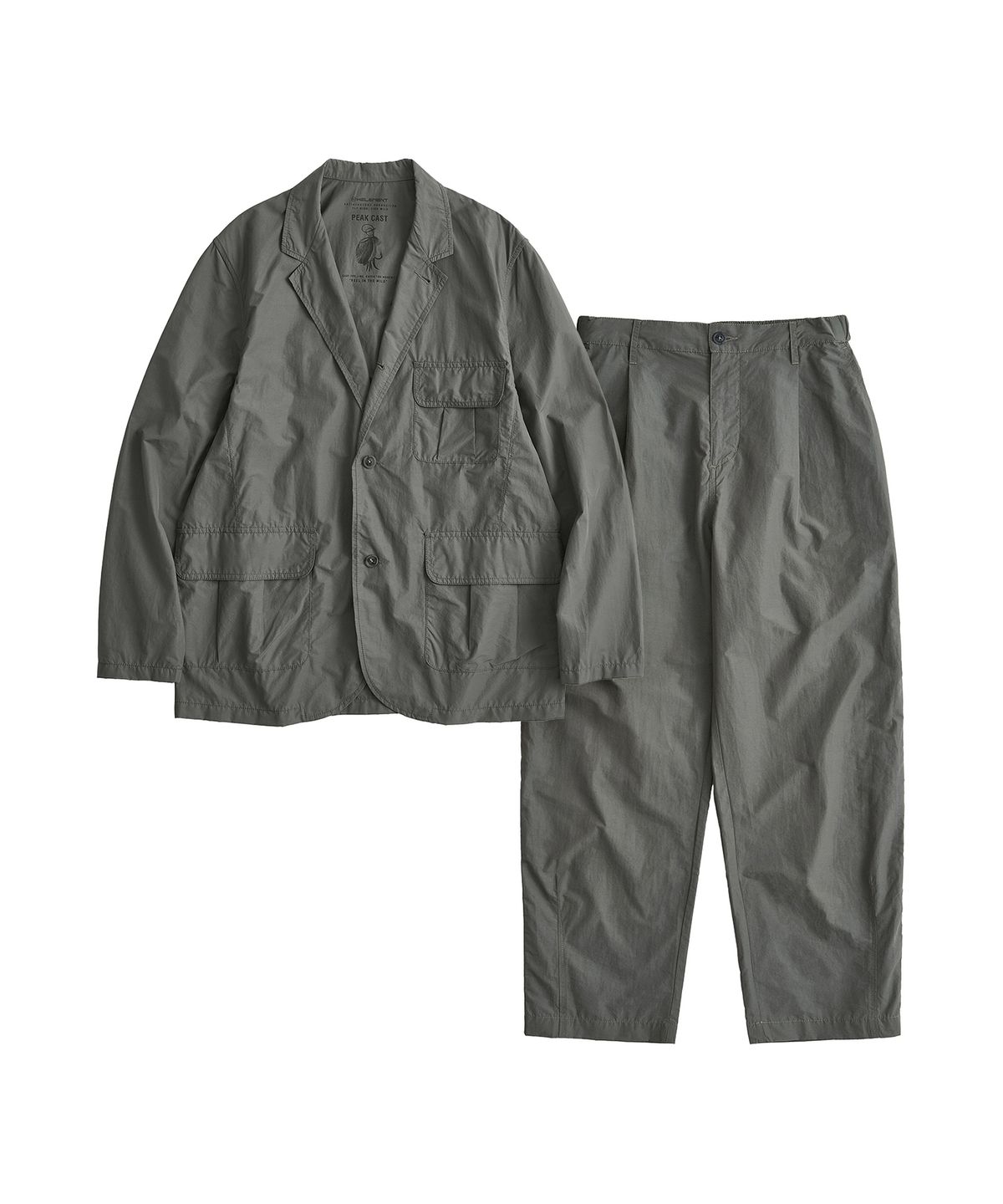 힐리먼트(HELEMENT) 필드 테크 셋업 (SAGE GREY)