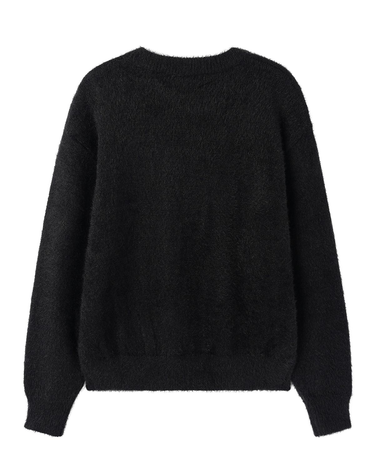 오픈야드(오와이)(OPENYARD(OY)) AMERICAN HEART KNIT - BLACK