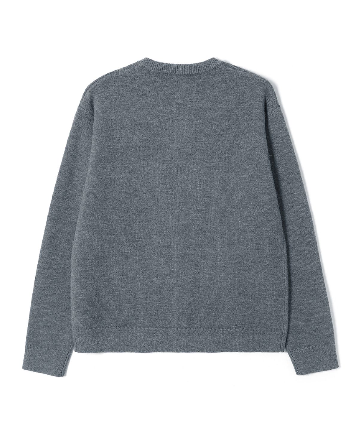 애드호크(ADHOC) 남성 베이직 라운드 카디건 (GREY) (HC9GD01)