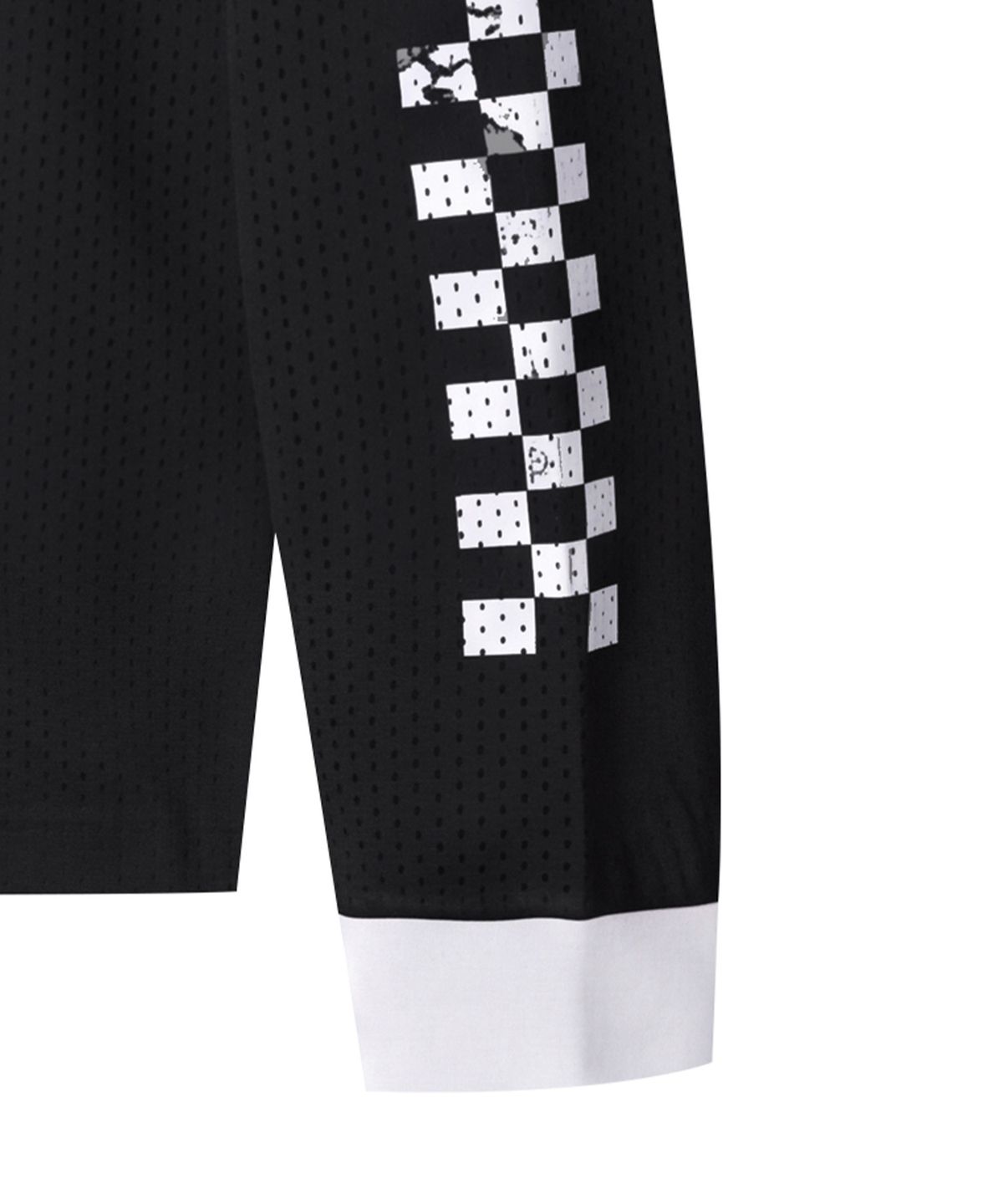 핍스 모터사이클(PHYPS MOTORCYCLE) Checkerboard Moto Jersey Black