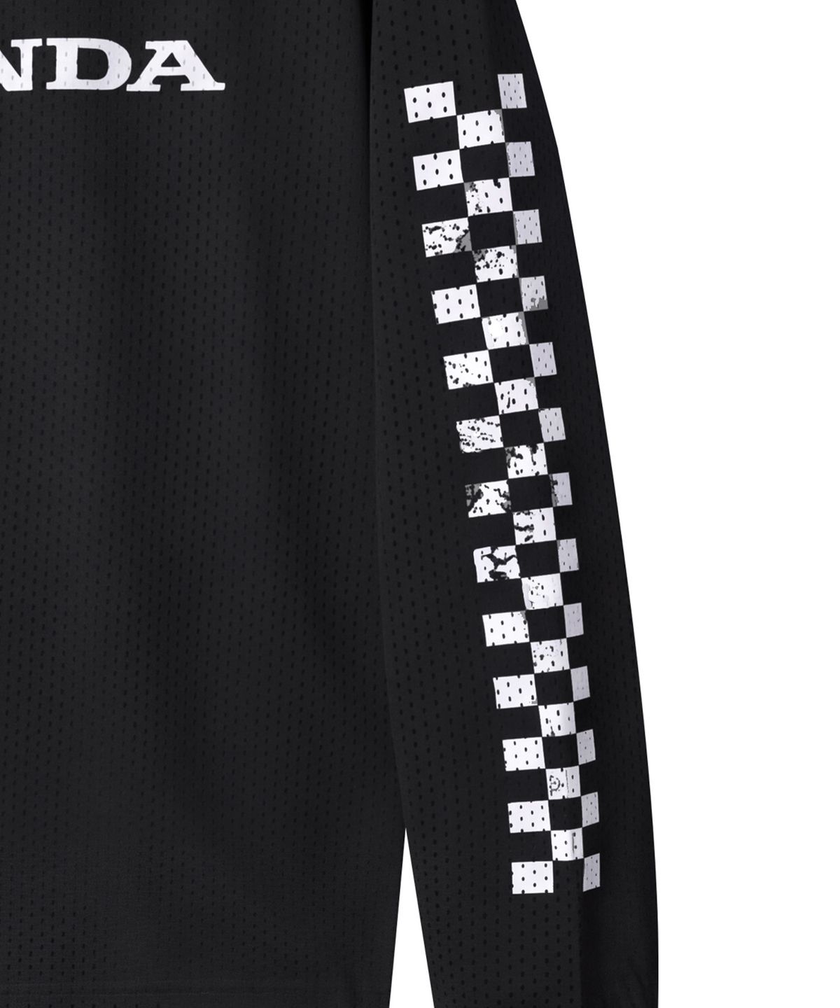 핍스 모터사이클(PHYPS MOTORCYCLE) Checkerboard Moto Jersey Black