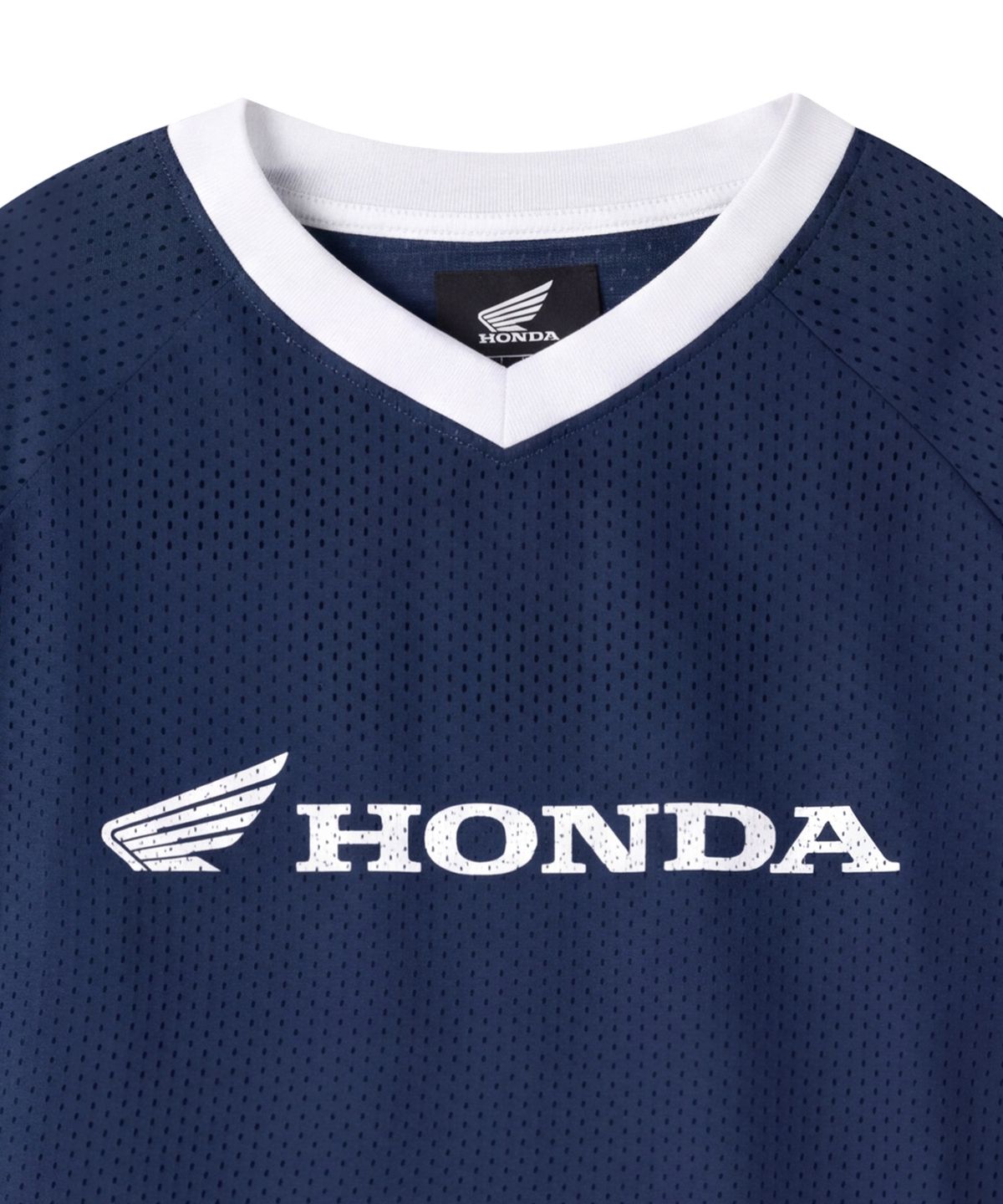 핍스 모터사이클(PHYPS MOTORCYCLE) Checkerboard Moto Jersey Navy