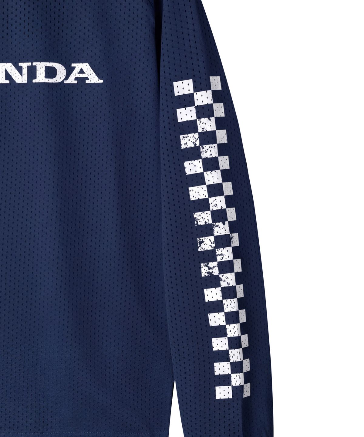 핍스 모터사이클(PHYPS MOTORCYCLE) Checkerboard Moto Jersey Navy