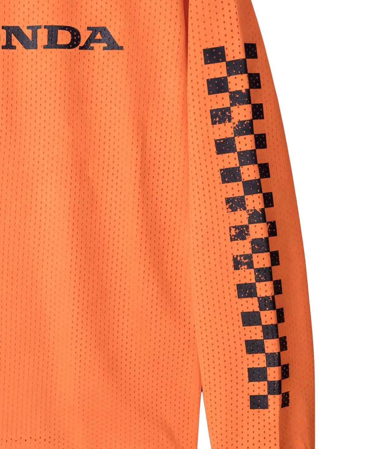 핍스 모터사이클(PHYPS MOTORCYCLE) Checkerboard Moto Jersey Orange