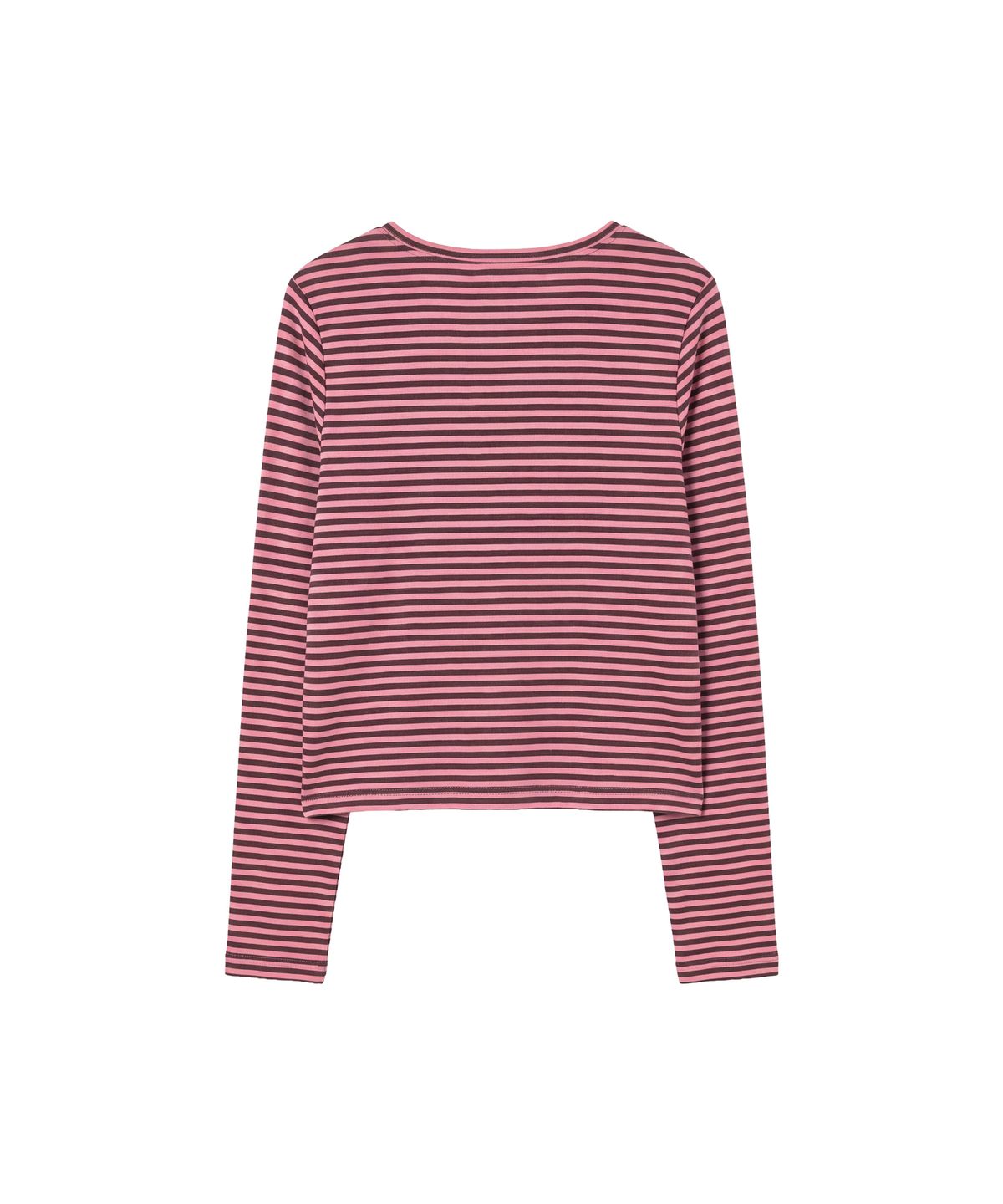 파시온(PASION) 마고 스트라이프 가디건_핑크 & 퍼플 Margo Stripe Cardigan_Pink & Purple