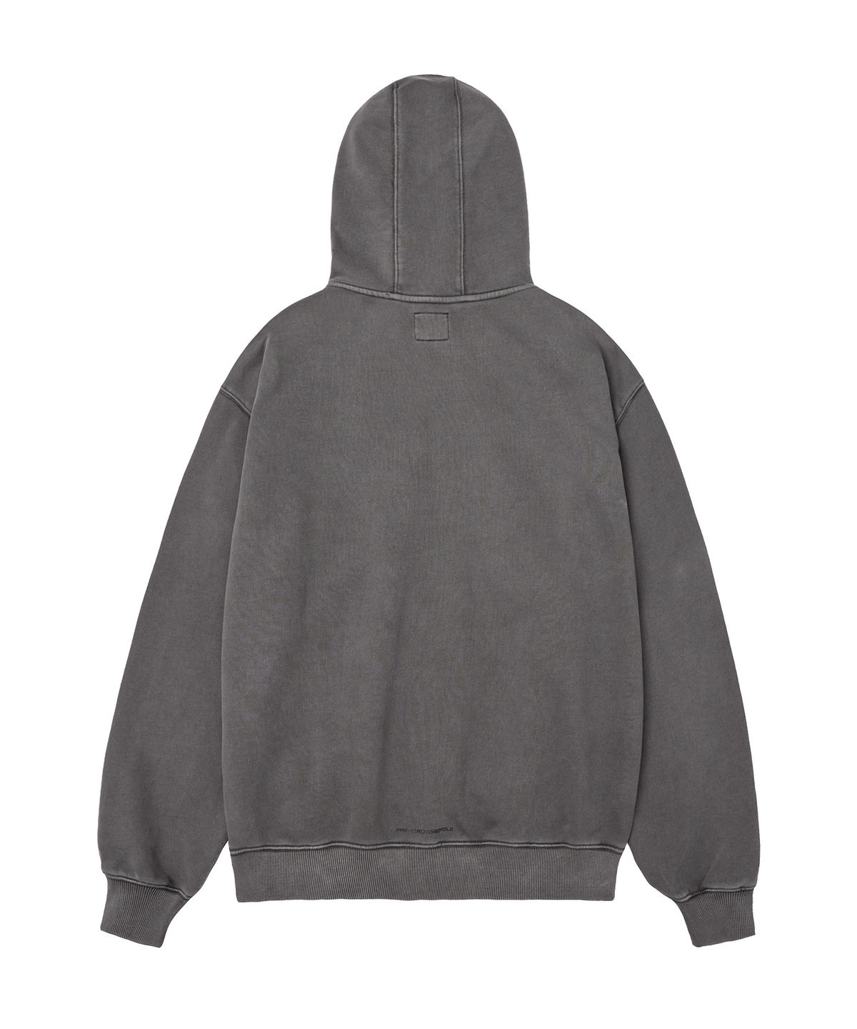 핍스 모터사이클(PHYPS MOTORCYCLE) Boucle Patch Sweat Hoodie Zipup Charcoal