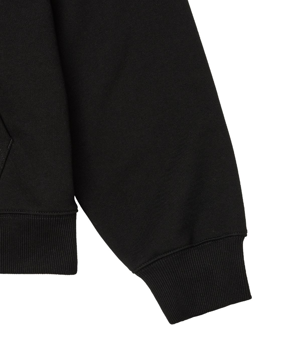 핍스 모터사이클(PHYPS MOTORCYCLE) Boucle Patch Sweat Hoodie Zipup Black
