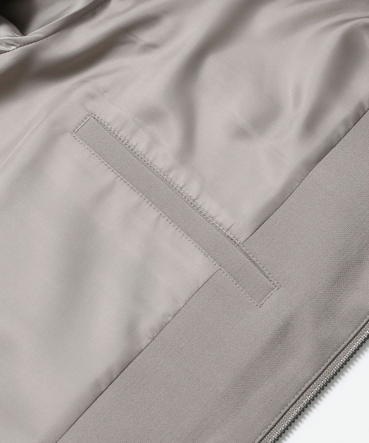 애드호크(ADHOC) 남성 TR 포켓포인트 집업 블루종 (BEIGE) (HC9UJ11)