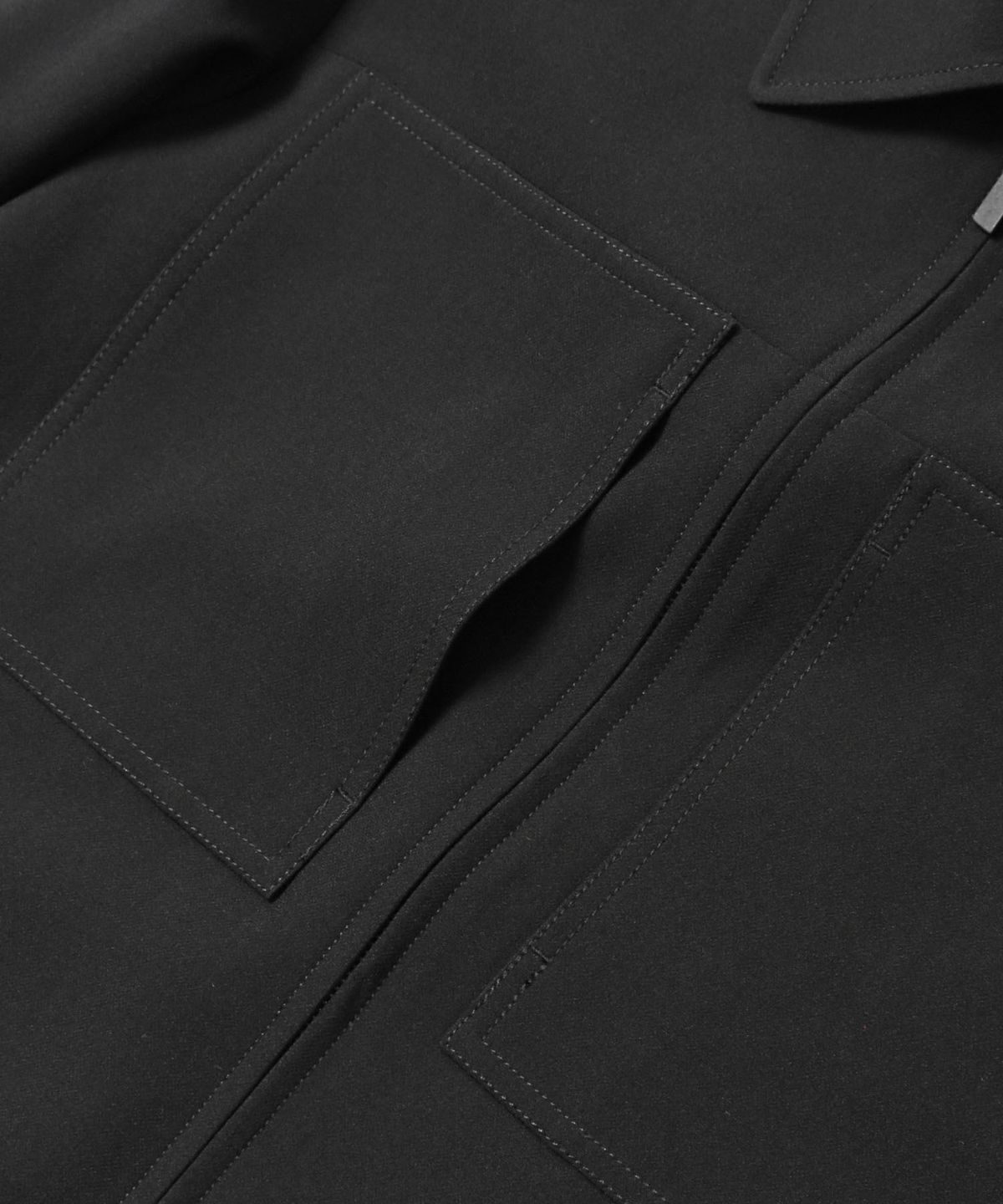 애드호크(ADHOC) 남성 TR 포켓포인트 집업 블루종 (BLACK) (HC9UJ11)