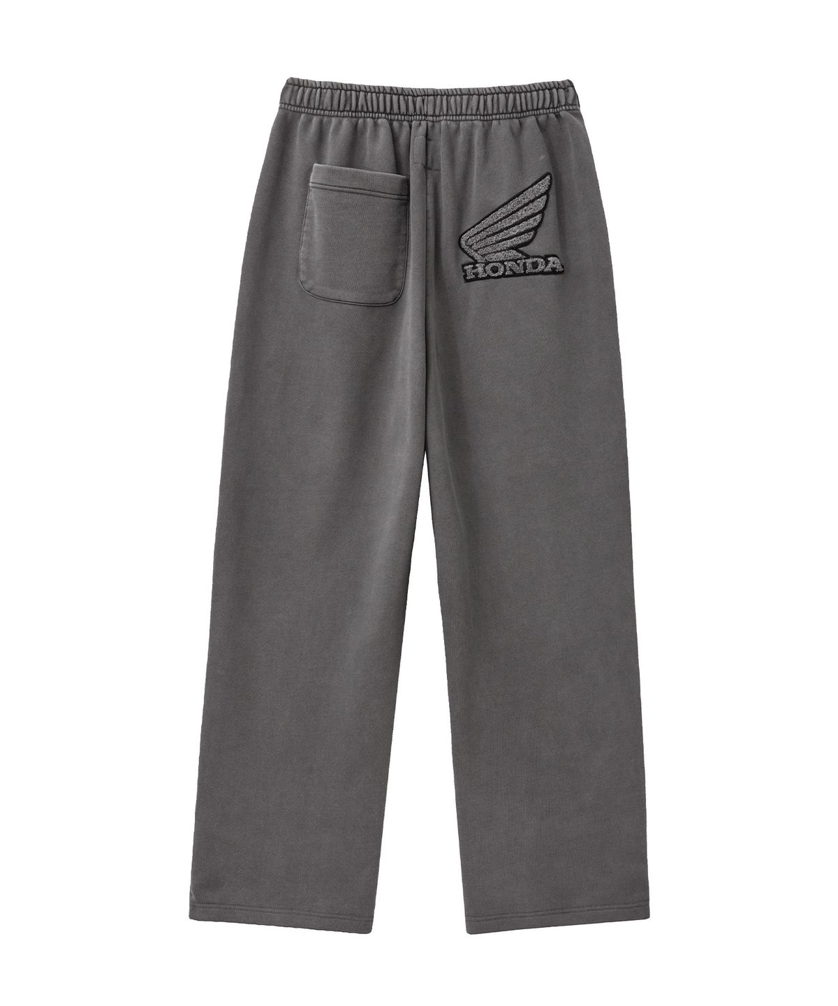 핍스 모터사이클(PHYPS MOTORCYCLE) Boucle Patch Sweatpants Charcoal