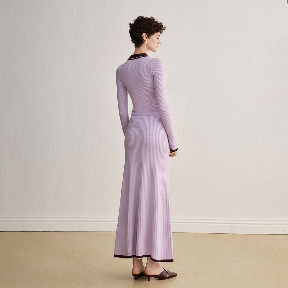 와이와이아이엠(YYIAM) YY_Color-block tencel skirt_2color