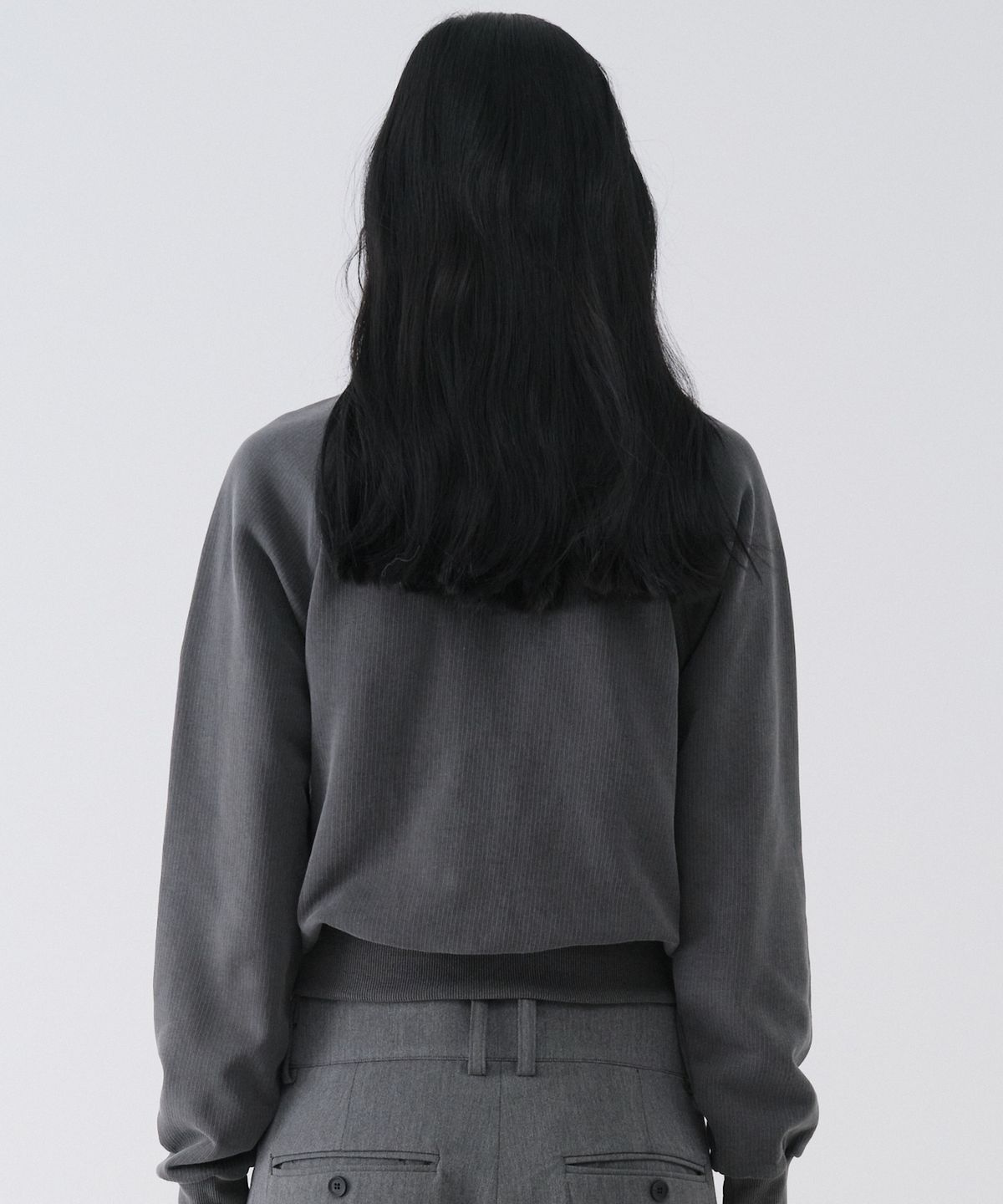 센토르(CENTAUR.KR) VINTAGE WASHED RAGLAN SWEATSHIRT_CHARCOAL